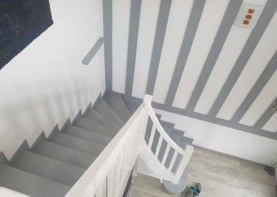 peinture escalier