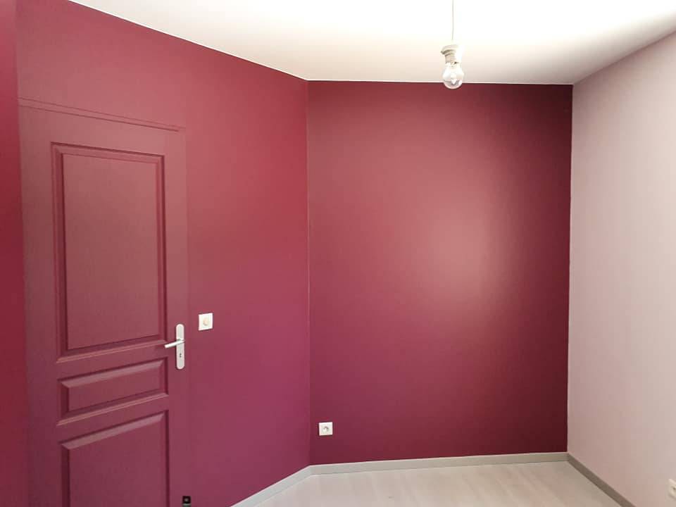 peinture rouge